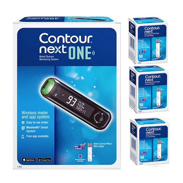 Contour Next One Bluetooth Blood Glucose Monitoring System KIT- Each