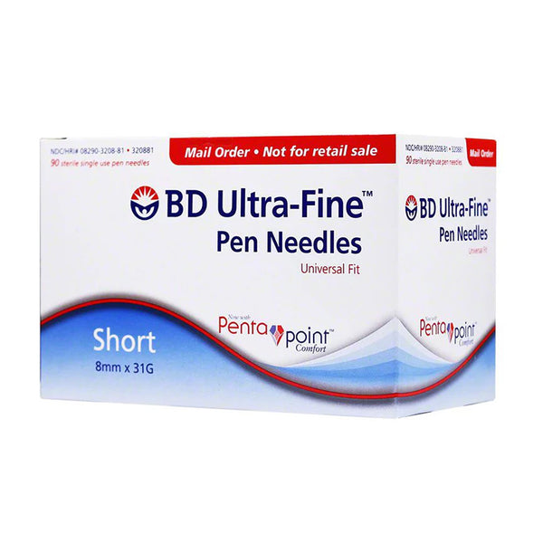  Verifine Insulin Pen Needles 31G 8mm, Ultra Fine