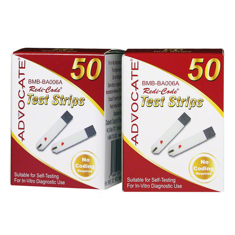 Advocate Redi-Code Plus Test Strips 100ct