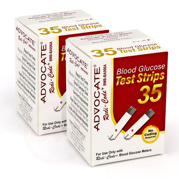 Advocate Redi-Code Plus Test Strips 70ct