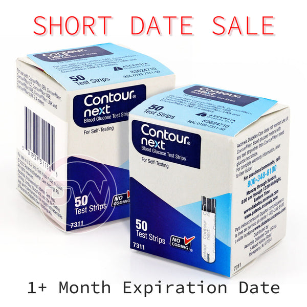 Contour Next Test Strips 100ct - Short Dated - 1 Month