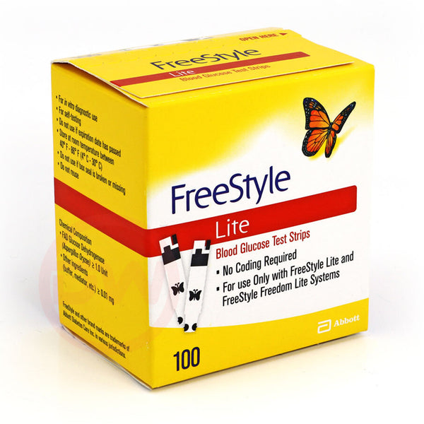 FreeStyle Lite Test Strips 100ct