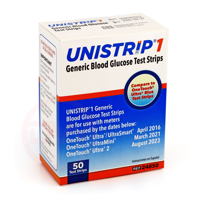 UniStrip Test Strips 50ct