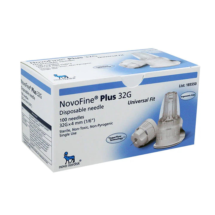 Agujas Novofine Plus 32 g - Dispositivos Médicos