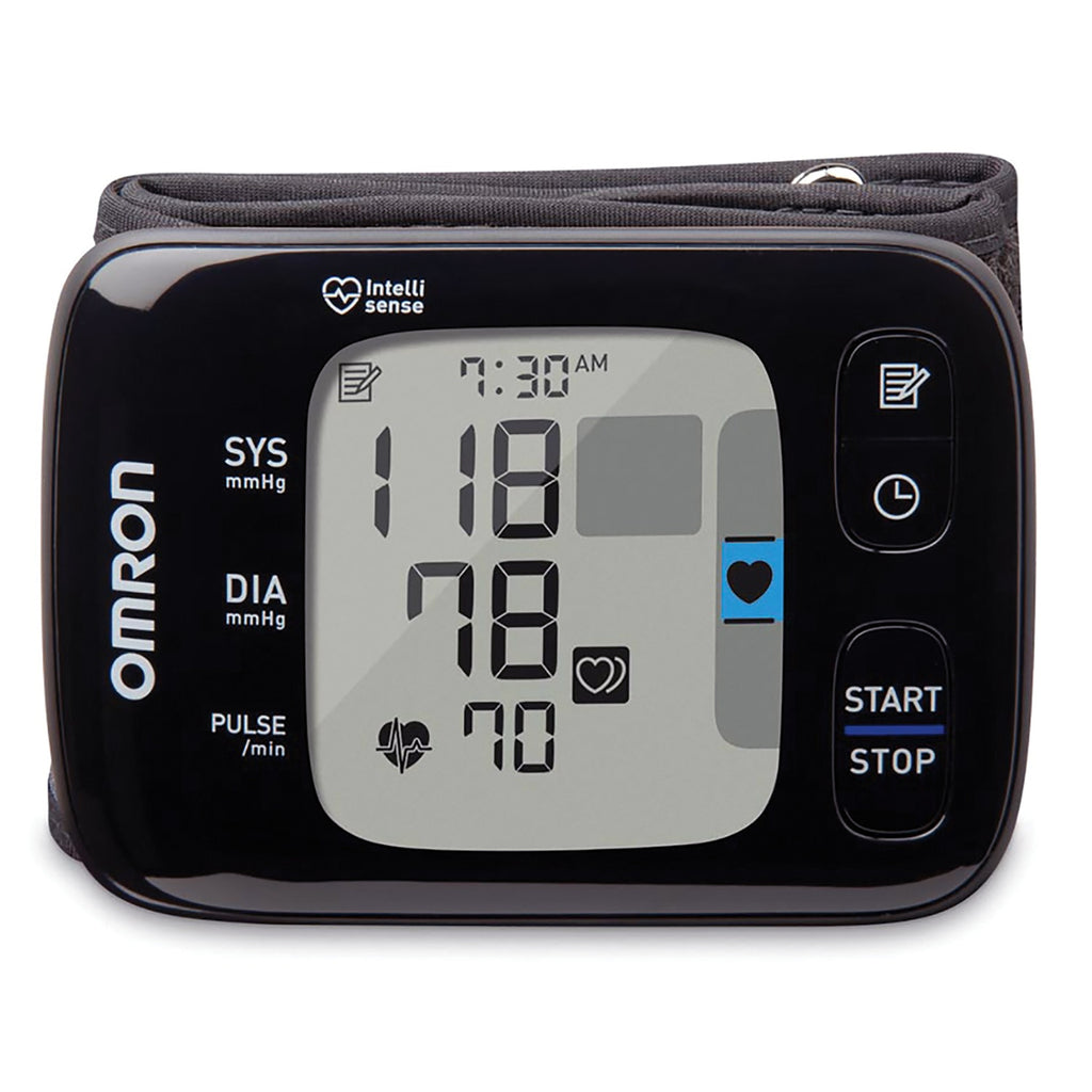 The Omron M3 blood pressure monitor.