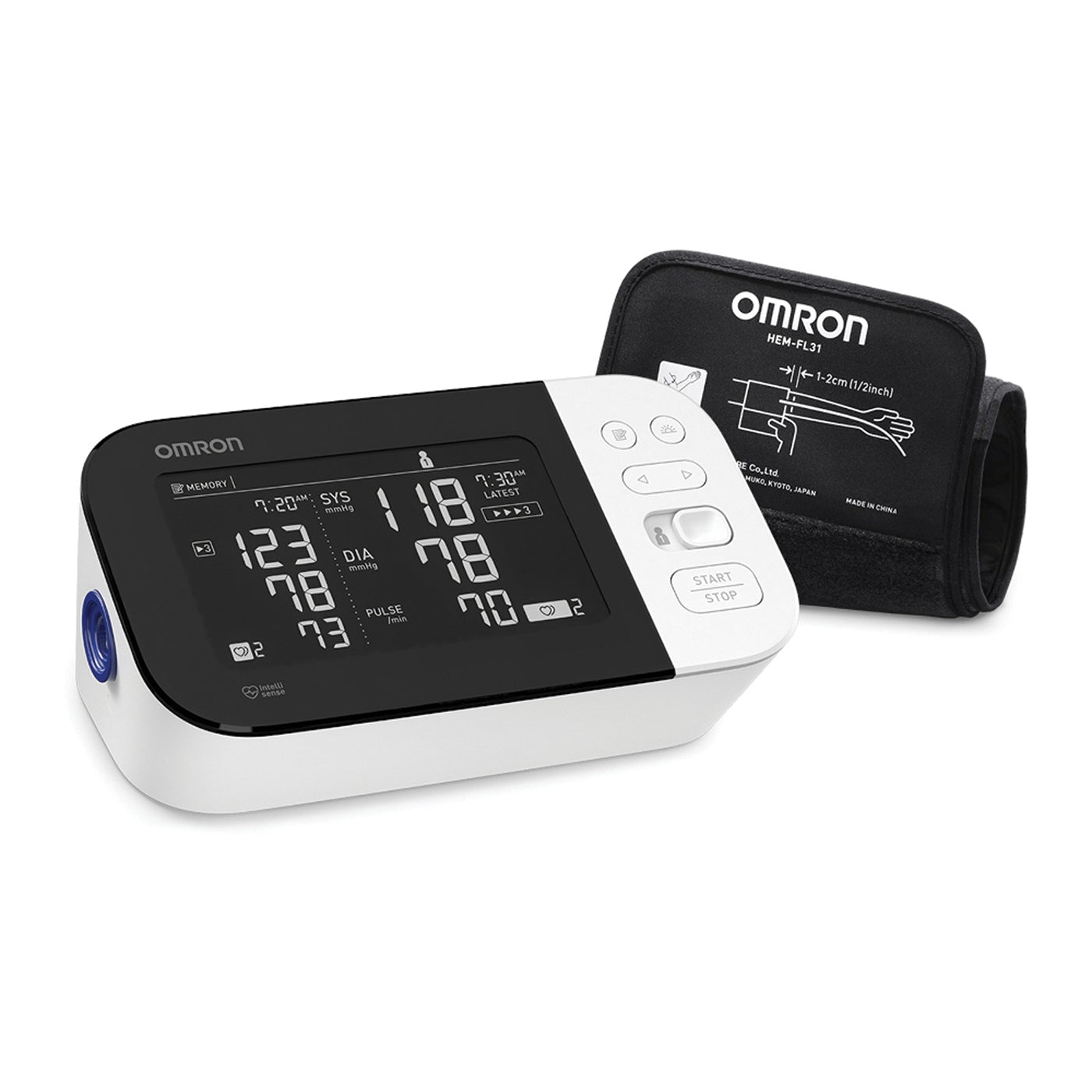 Omron BP5250 Silver Wireless Upper Arm Blood Pressure Monitor, For Clinic,  0.01 (Pressure)