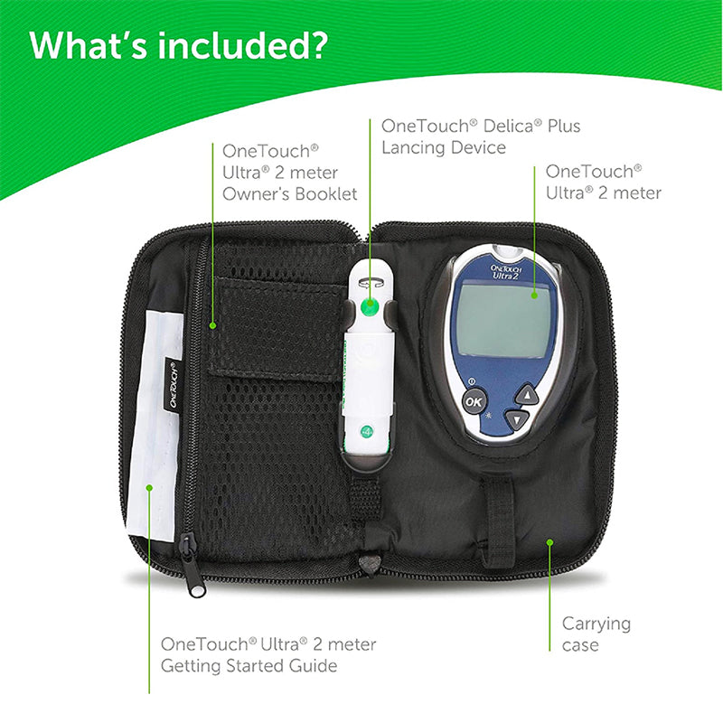 One Touch Ultra 2 Glucose Meter - Affordable OTC