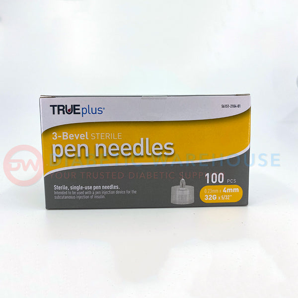 Insupen pen needles 32G, 0.23 mm x 4 mm - box of 100 - Diabetyk24